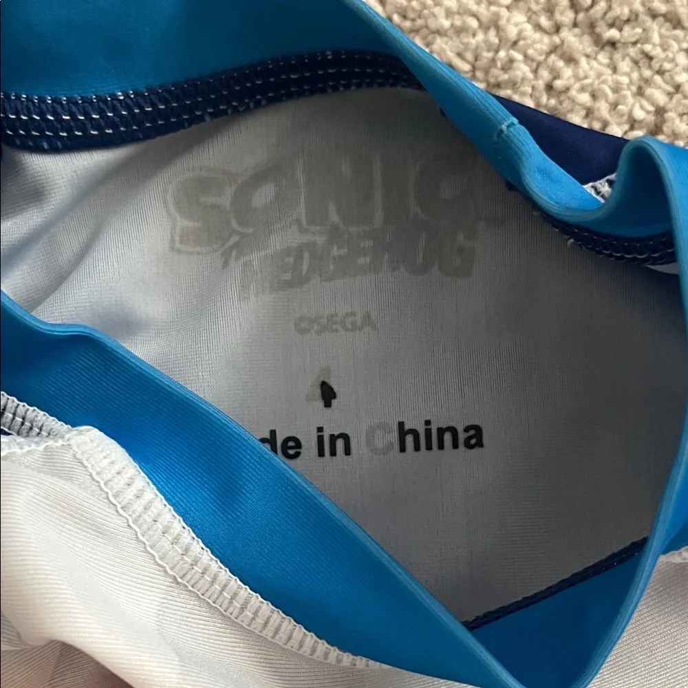Sonic the Hedgehog Kids' Red & Navy Swim Trunk Set